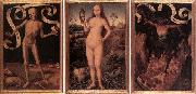Hans Memling Triptych of Earthly Vanity and Divine Salvation